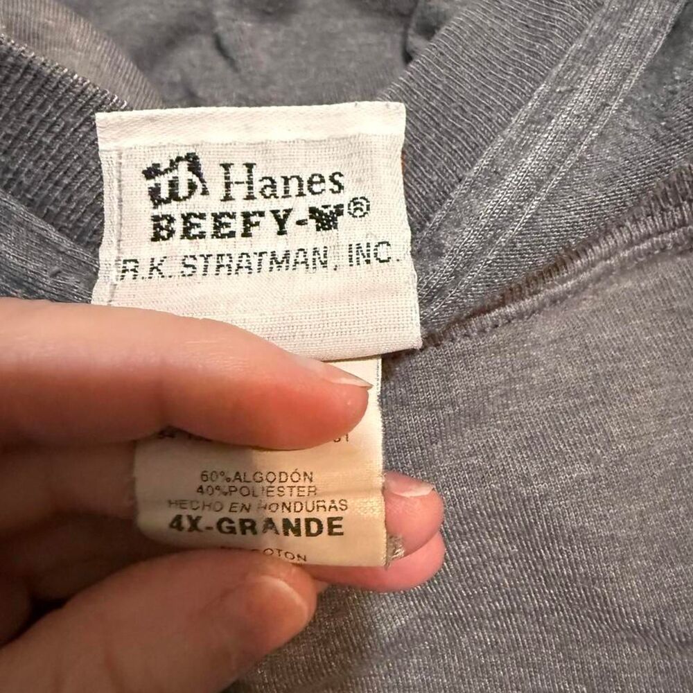 Harley-davidson Men's Grey and Blue T-shirt